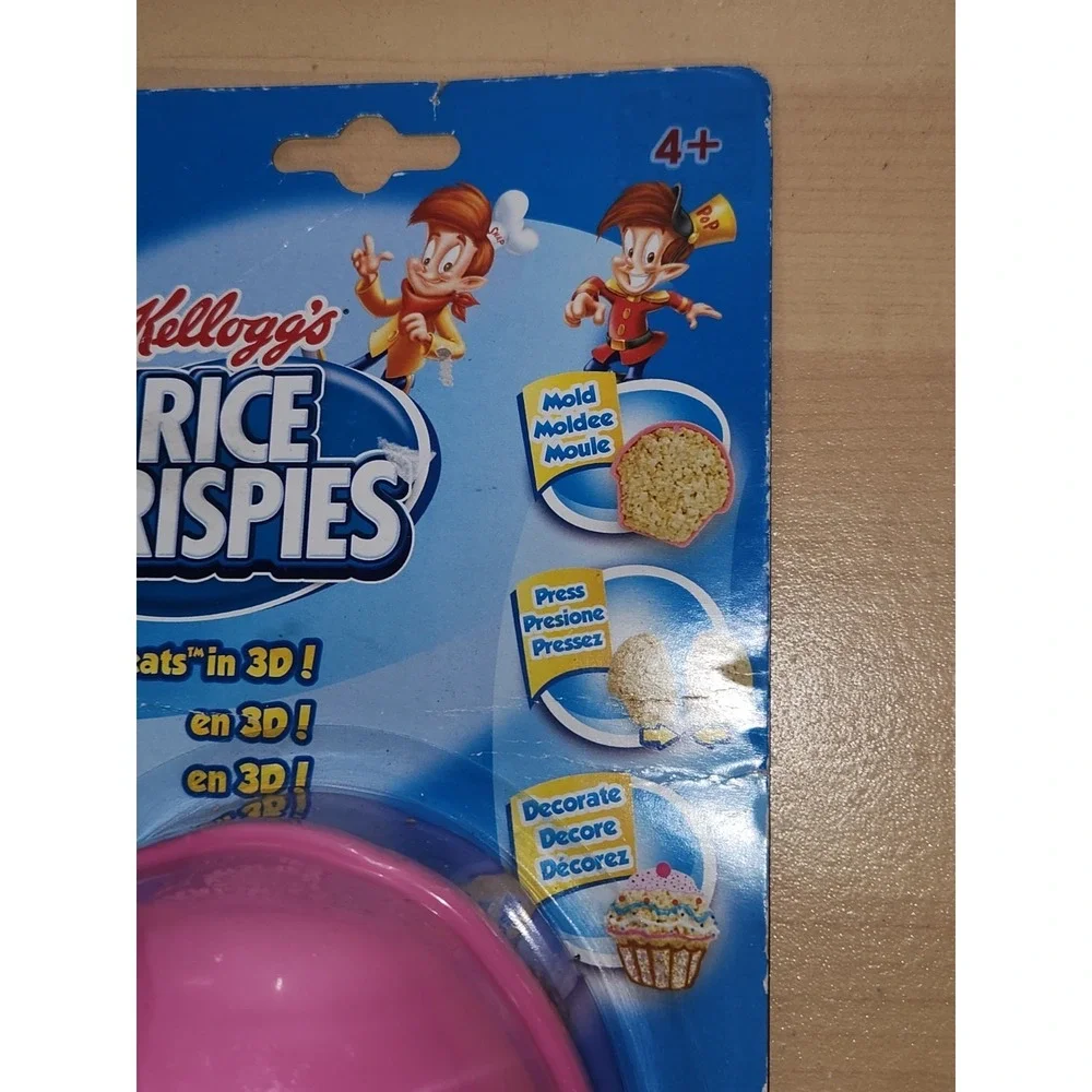 Kellogg's Rice Krispies Treats In 3D 2 Pc Mold 2012 New/Unused/Sealed
